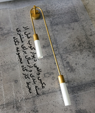دیوار کوب مدرن دو شعله نگاه مدل ابشار