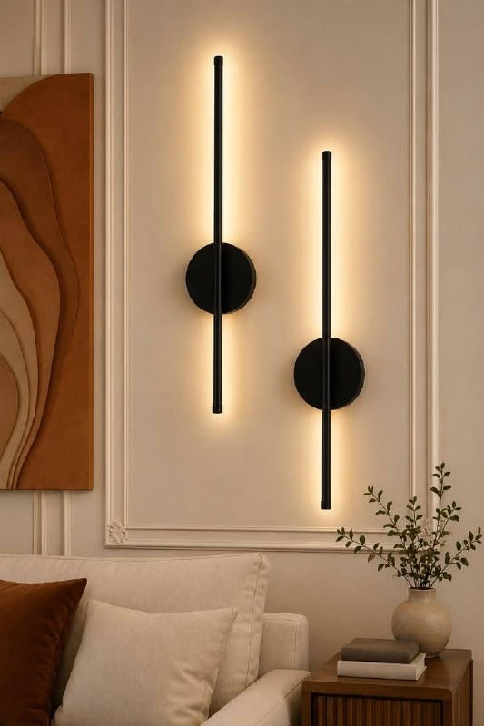 دیوارکوب مدرن خطی نگاه